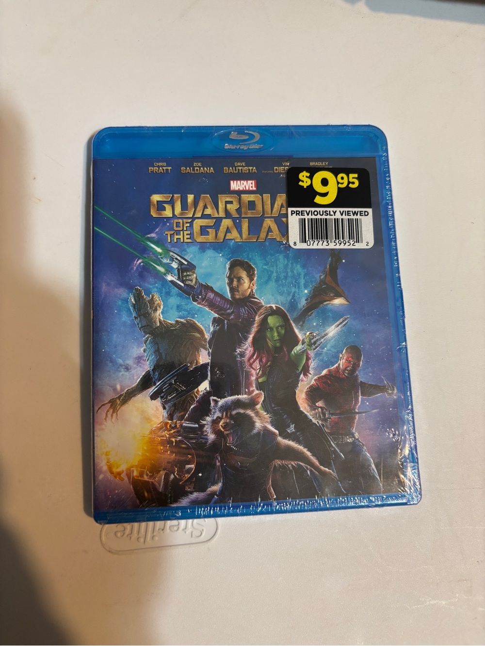 Marvel Guardians of the Galaxy Blu-ray - Blue new